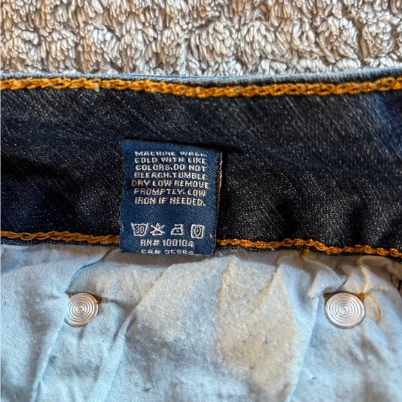 !it Jeans Dark Blue Denim Tiffany Skinny Capri Jeans 16 - Picture 5 of 6